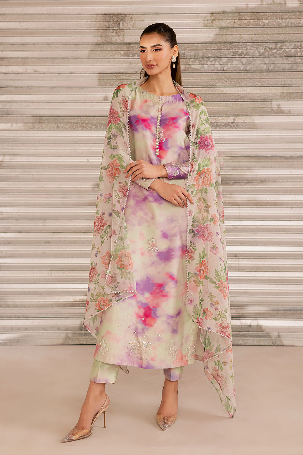 Vanya | Silk Edit | SL-24 - by Libasekhas UK - Registered Vendor of : Vanya - 100% Original Designer Dress
