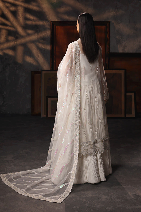 Saffron | Aatish Formals | Mah-e-Khusnuma - by - Libasekhas UK - Registered Vendor of : Saffron - 100% Original Designer Dresss