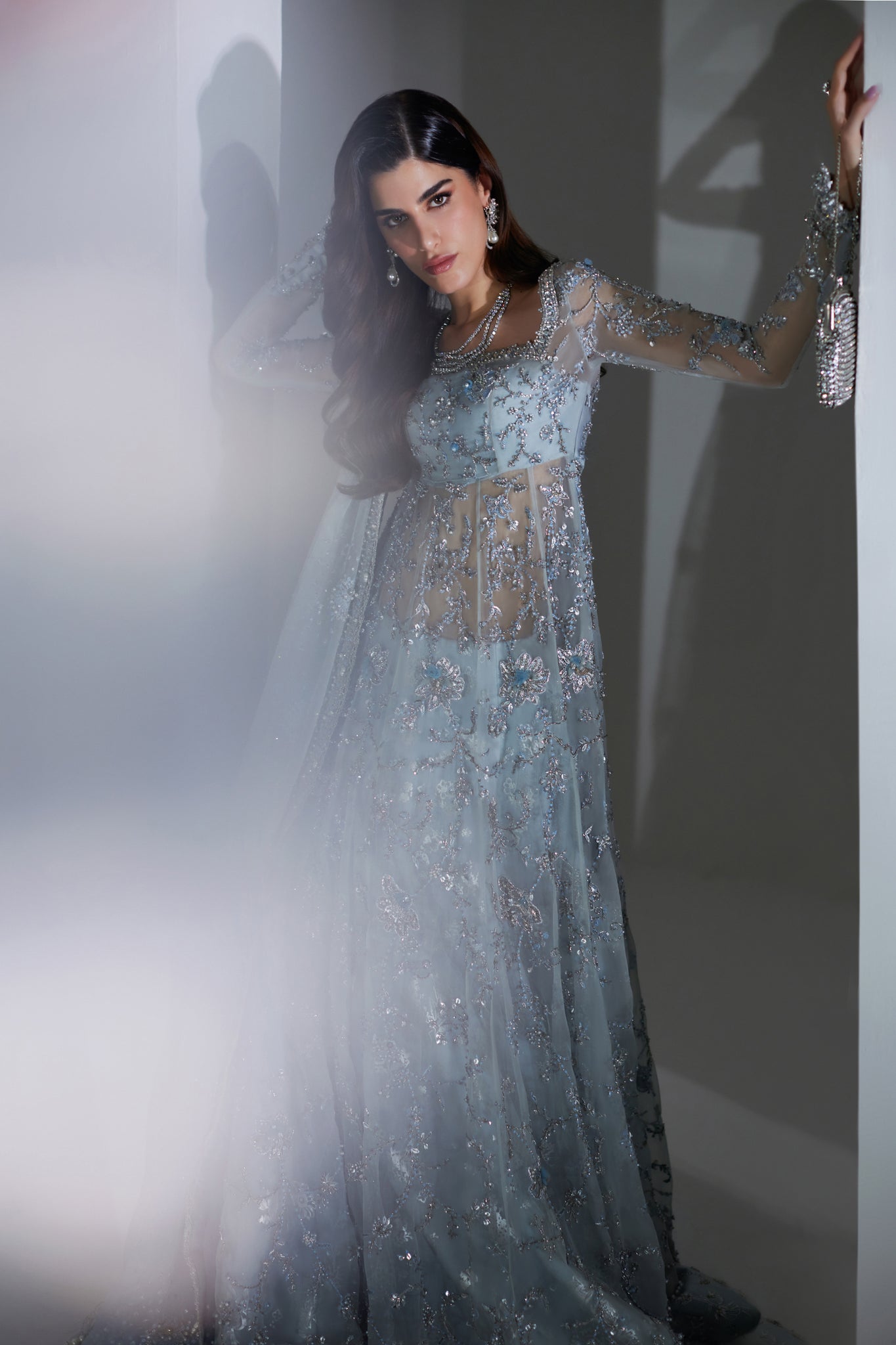 Elan | Luxury Wedding Wears | CRISTAL ETOILE (EP-20887) - by Libasekhas UK - Registered Vendor of : Elan - 100% Original Designer Dress