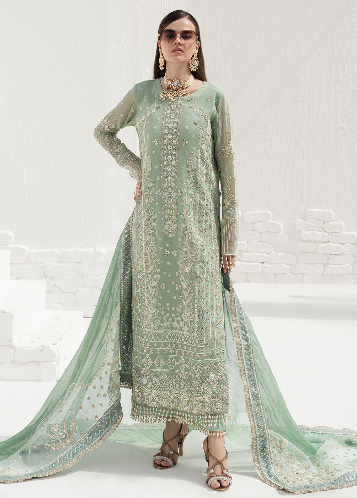 Sahane | Savoir Luxury Formals | CT-140008 Elise - Savoir - by - Libasekhas UK - Registered Vendor of : Sahane - 100% Original Designer Dresss