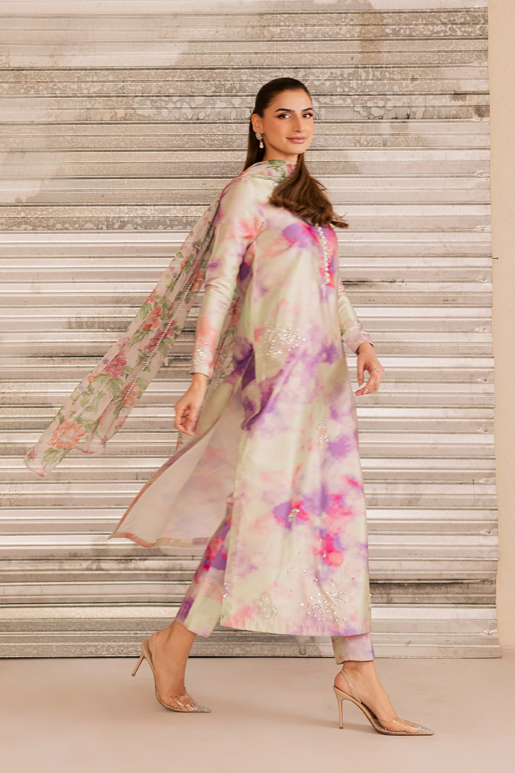Vanya | Silk Edit | SL-24 - by Libasekhas UK - Registered Vendor of : Vanya - 100% Original Designer Dress
