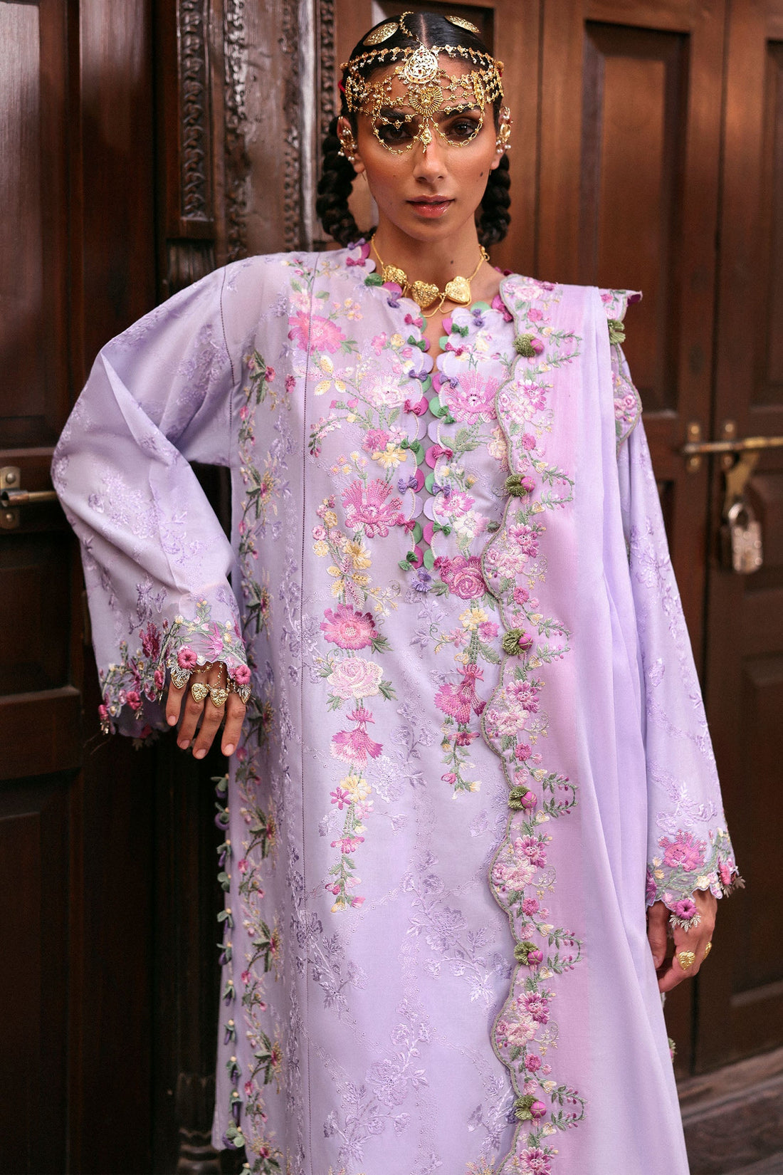 Zaha | Festive Lawn 25 | NILOFER (ZF-25-04) - by - Libasekhas UK - Registered Vendor of : Zaha - 100% Original Designer Dresss