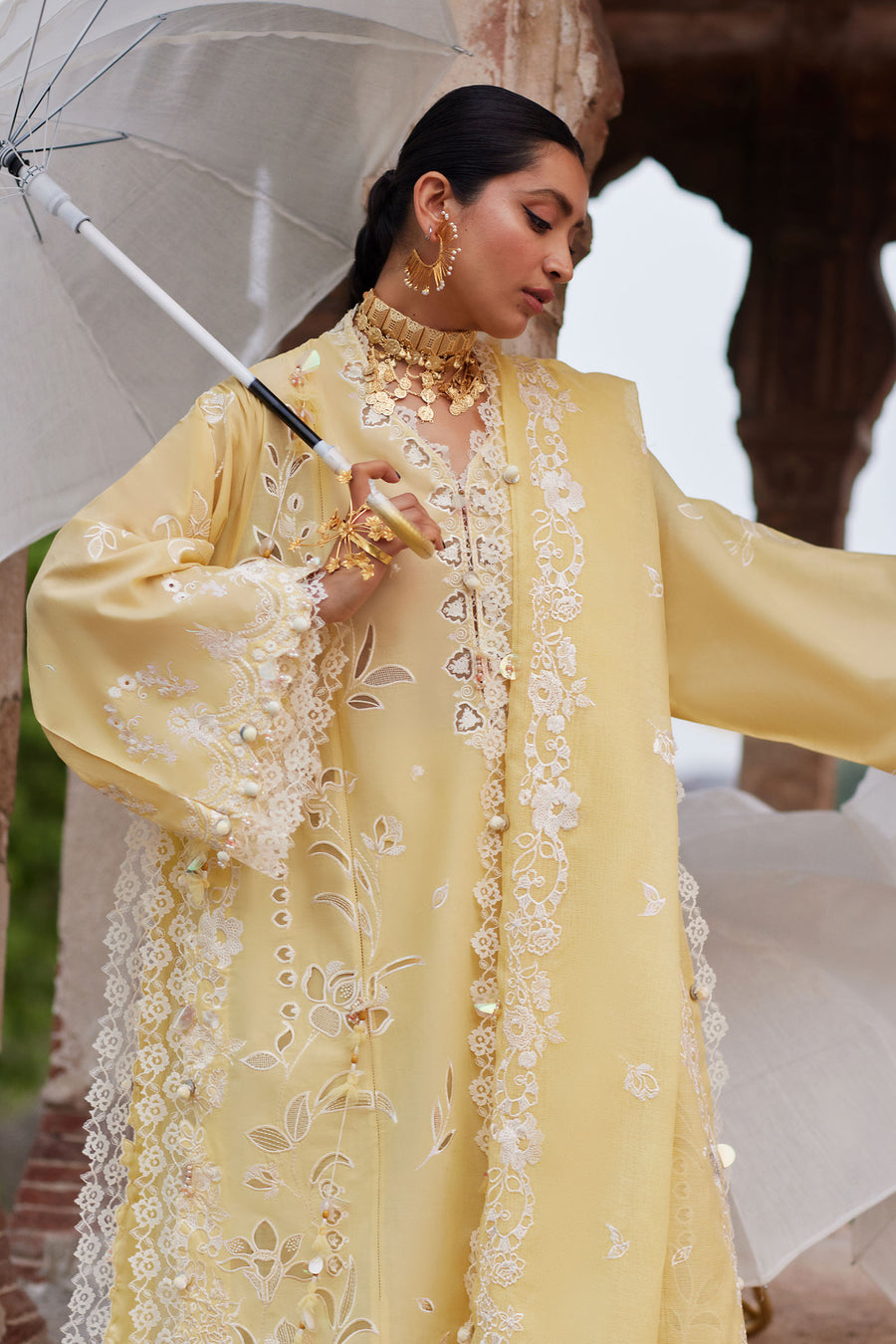 Elan | Kashmee Legacy Lawn 26 |NOORAI (EL26-06 B) - by Libasekhas UK - Registered Vendor of : Elan - 100% Original Designer Dress