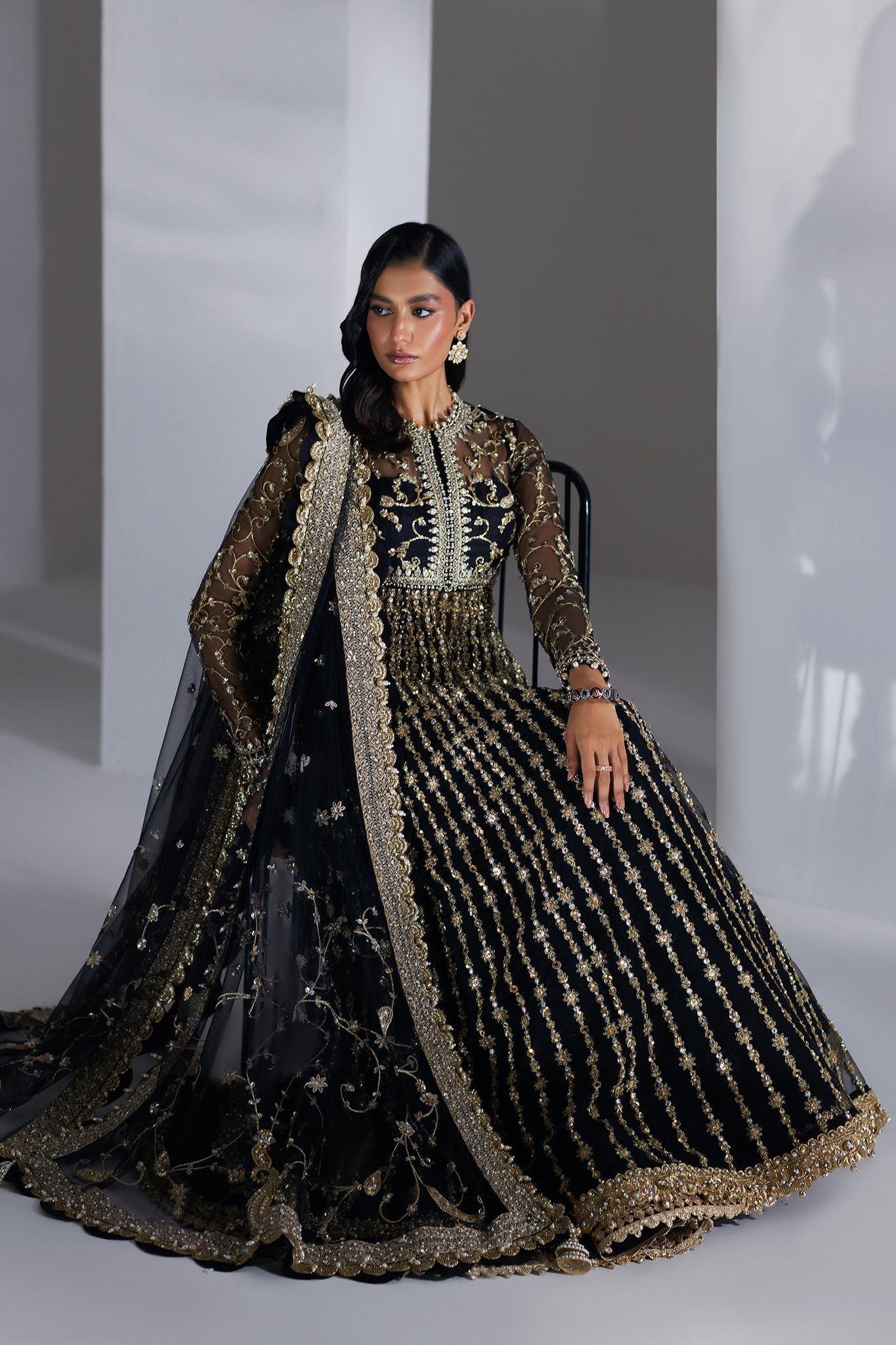Elan | Luxury Wedding Wears | LUEUR DOREE (EP-21000) - by Libasekhas UK - Registered Vendor of : Elan - 100% Original Designer Dress