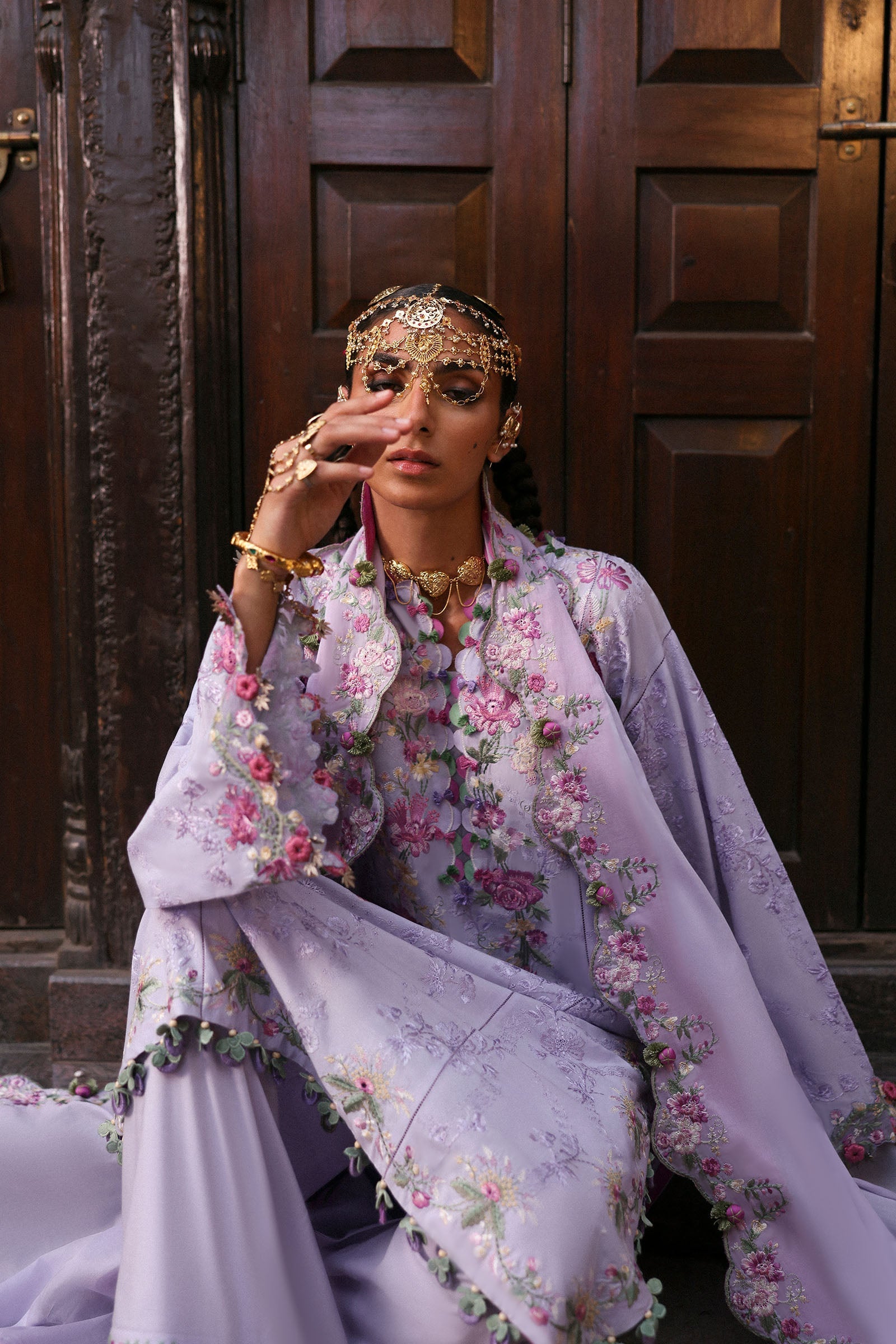 Zaha | Festive Lawn 25 | NILOFER (ZF-25-04) - by - Libasekhas UK - Registered Vendor of : Zaha - 100% Original Designer Dresss