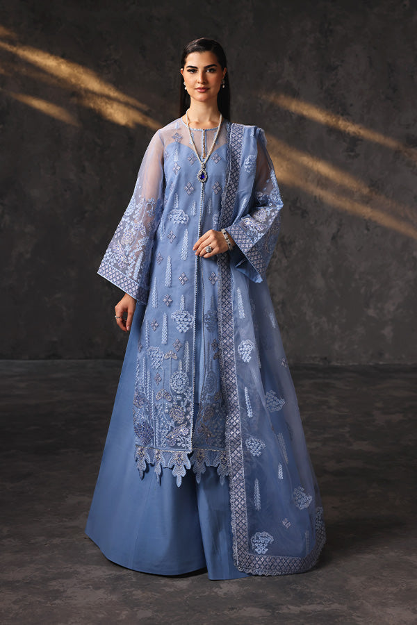 Saffron | Aatish Formals | Shama-e-Feroz - by - Libasekhas UK - Registered Vendor of : Saffron - 100% Original Designer Dresss