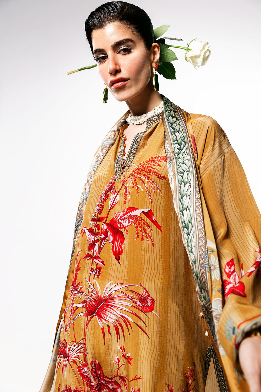 Elan | Auree Pret |ORIANE (EV-21398) - by Libasekhas UK - Registered Vendor of : Elan - 100% Original Designer Dress