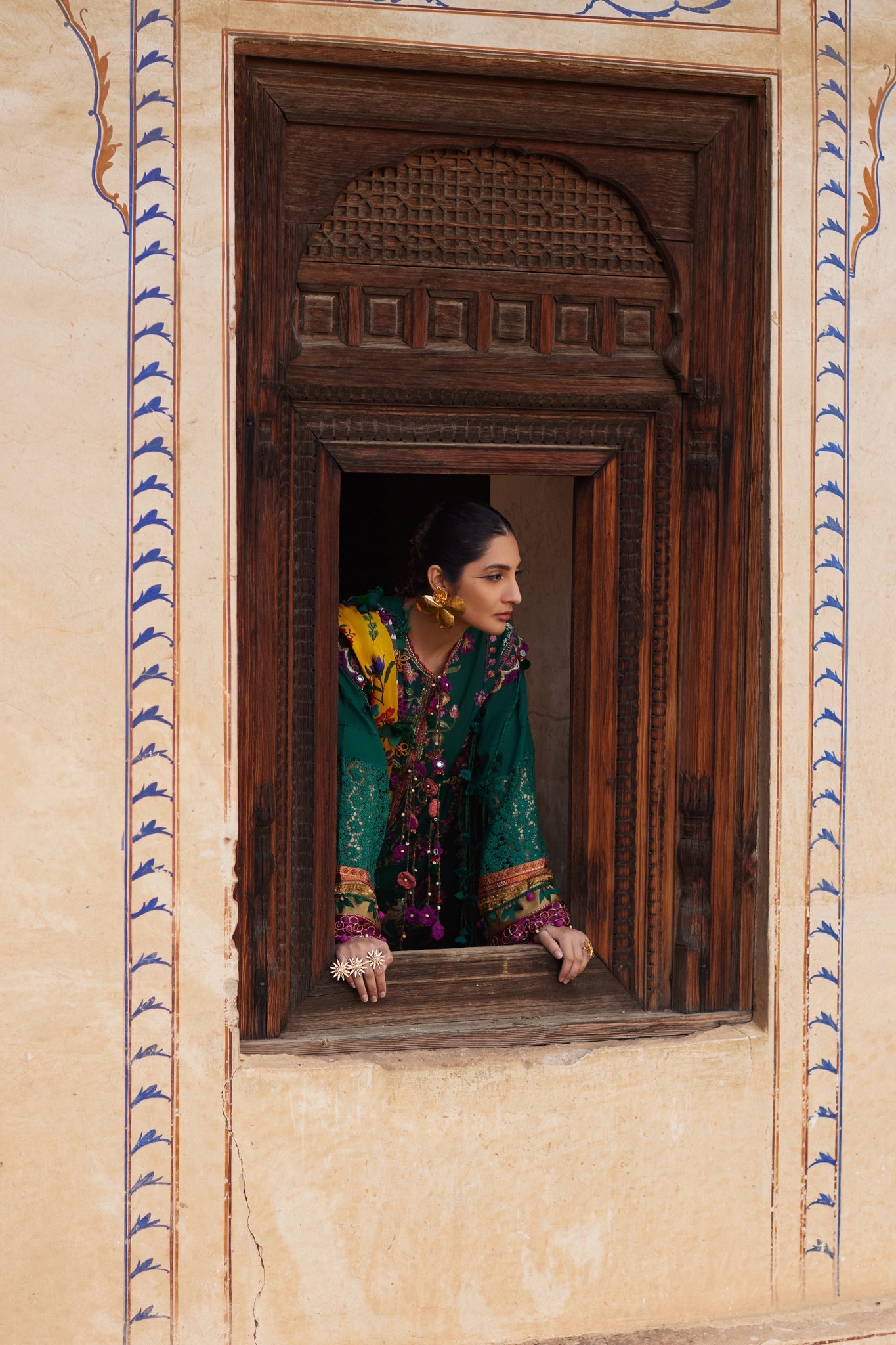 Elan | Luxury Lawn 25 | AURIELLE (EL25-06 A) - by - Libasekhas UK - Registered Vendor of : Elan - 100% Original Designer Dresss