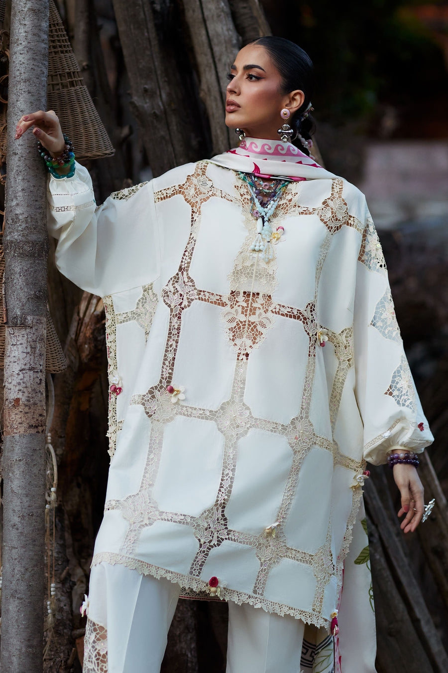 Elan | Kashmee Legacy Lawn 26 |ZÃRIN (EL26-11 B) - by Libasekhas UK - Registered Vendor of : Elan - 100% Original Designer Dress
