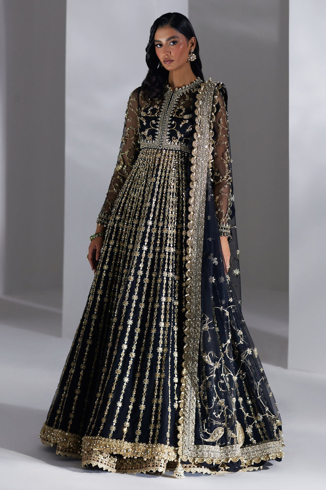 Elan | Luxury Wedding Wears | LUEUR DOREE (EP-21000) - by Libasekhas UK - Registered Vendor of : Elan - 100% Original Designer Dress