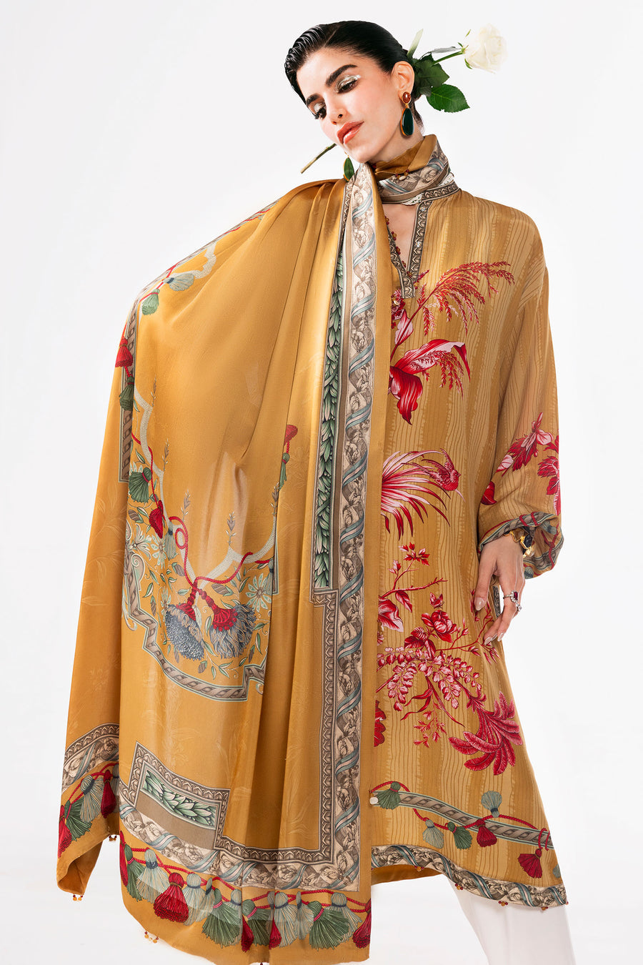 Elan | Auree Pret |ORIANE (EV-21398) - by Libasekhas UK - Registered Vendor of : Elan - 100% Original Designer Dress