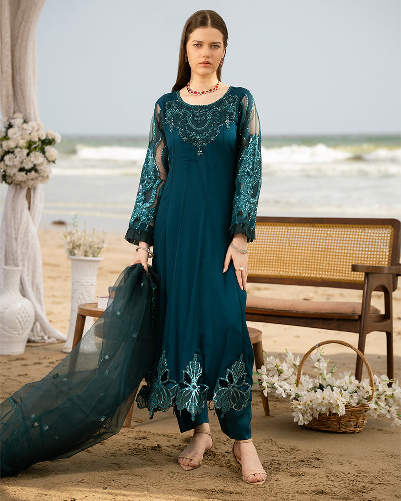 Ain | Leher Formal Luxury 25 | AN-134 - by Libasekhas UK - Registered Vendor of : Ain - 100% Original Designer Dress