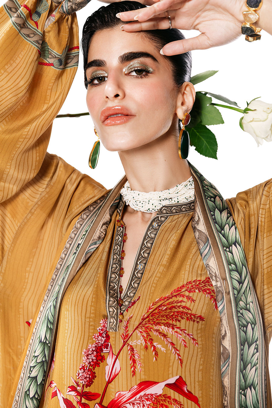 Elan | Auree Pret |ORIANE (EV-21398) - by Libasekhas UK - Registered Vendor of : Elan - 100% Original Designer Dress