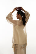 Elan I Vital Ornee I SOLENNE D'OR (EV-21356) - by Libasekhas UK - Registered Vendor of : Elan - 100% Original Designer Dress