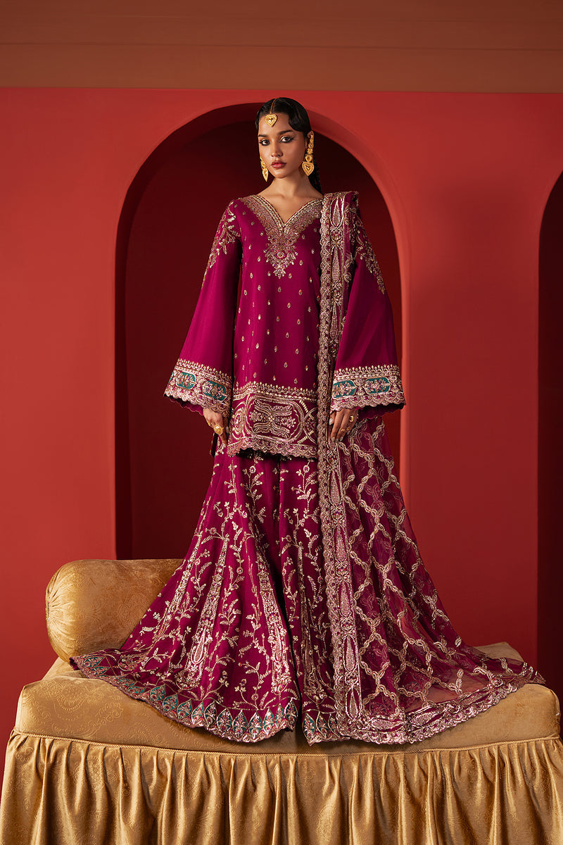 Afrozeh | Divani Silk 25 | Shamal - by Libasekhas UK - Registered Vendor of : Afrozeh - 100% Original Designer Dress