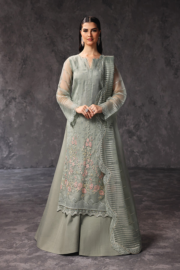 Saffron | Aatish Formals | Sehar-e-Shama - by - Libasekhas UK - Registered Vendor of : Saffron - 100% Original Designer Dresss