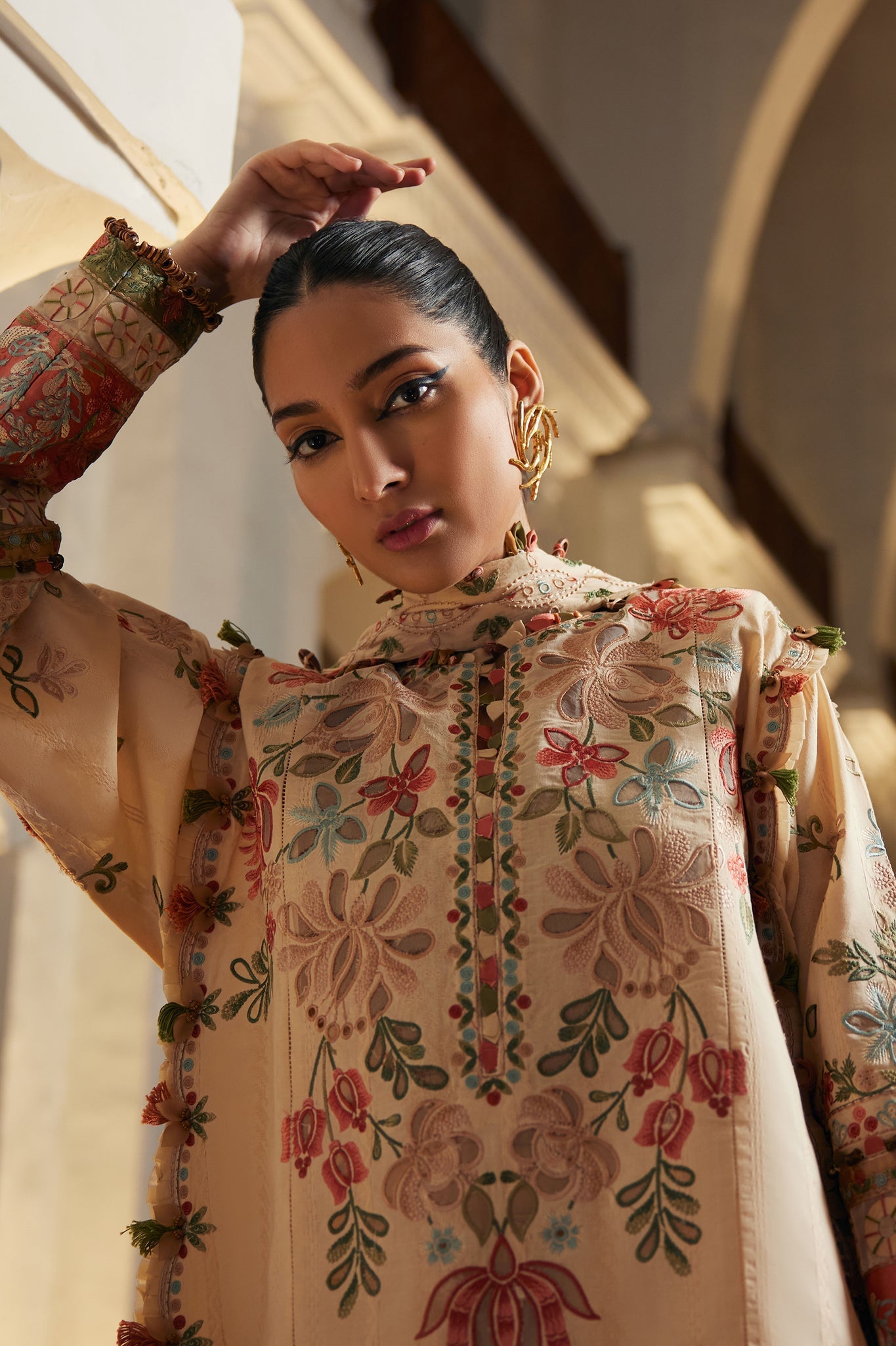Elan | Luxury Lawn 25 | ZAHARA (EL25-07 B) - by - Libasekhas UK - Registered Vendor of : Elan - 100% Original Designer Dresss