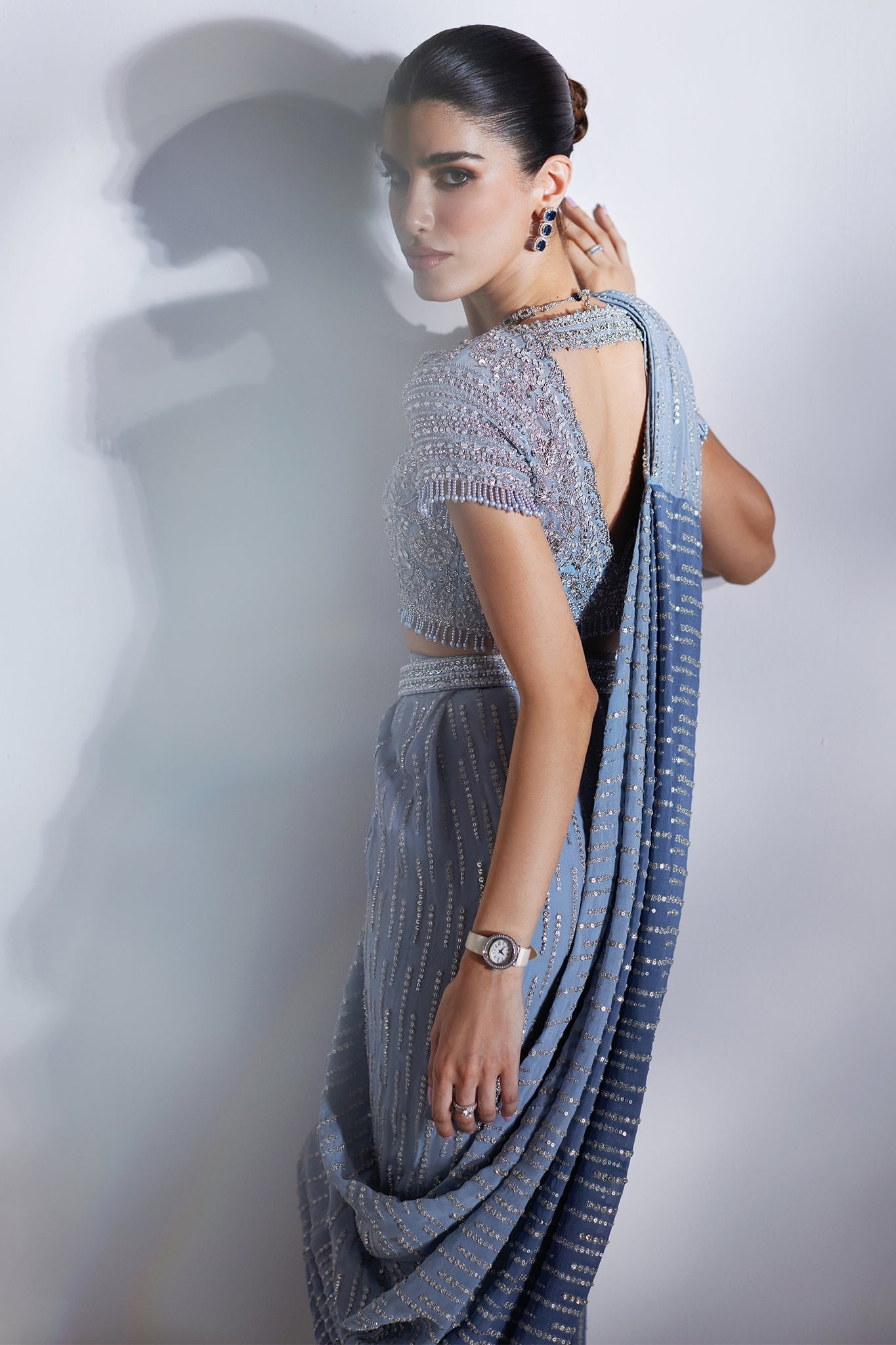 Elan | Luxury Wedding Wears | ECLAT GLACE (EP-21008) - by Libasekhas UK - Registered Vendor of : Elan - 100% Original Designer Dress