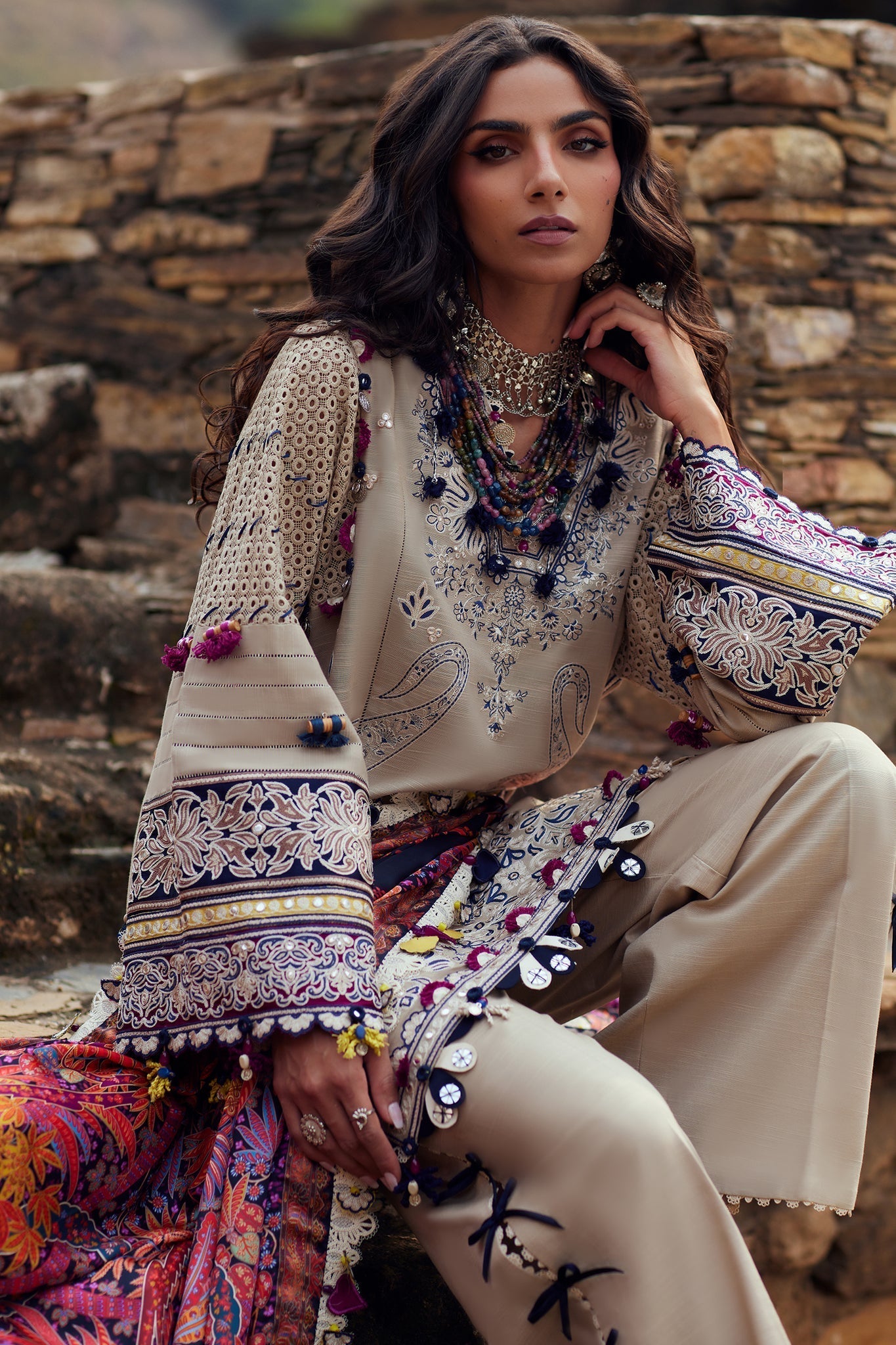Elan | Winter Collection 24 | ARSIA (EW24-02) - by - Libasekhas UK - Registered Vendor of : Elan - 100% Original Designer Dresss