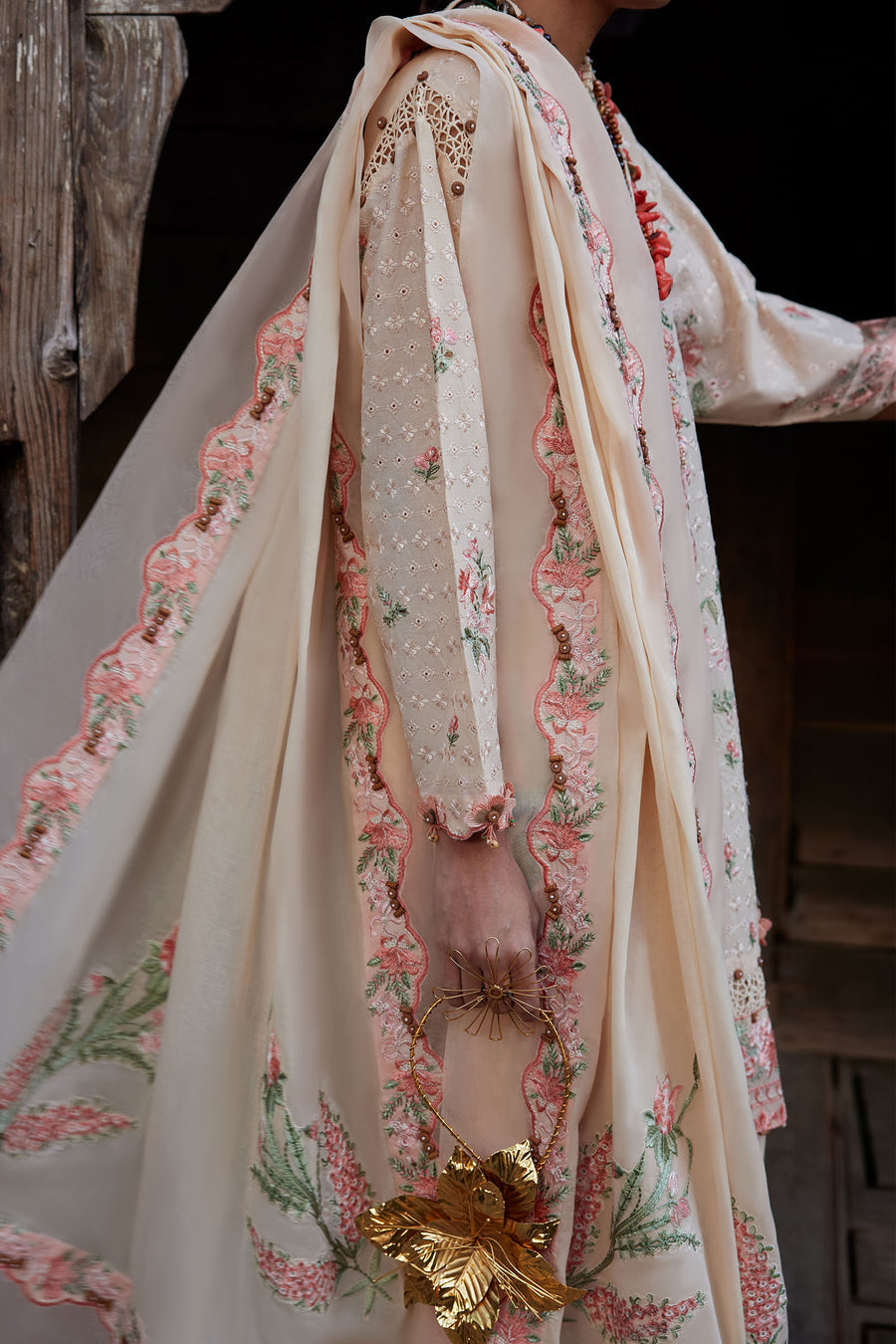 Elan | Kashmee Legacy Lawn 26 | MEHRVAAN (EL26-10 A) - by Libasekhas UK - Registered Vendor of : Elan - 100% Original Designer Dress