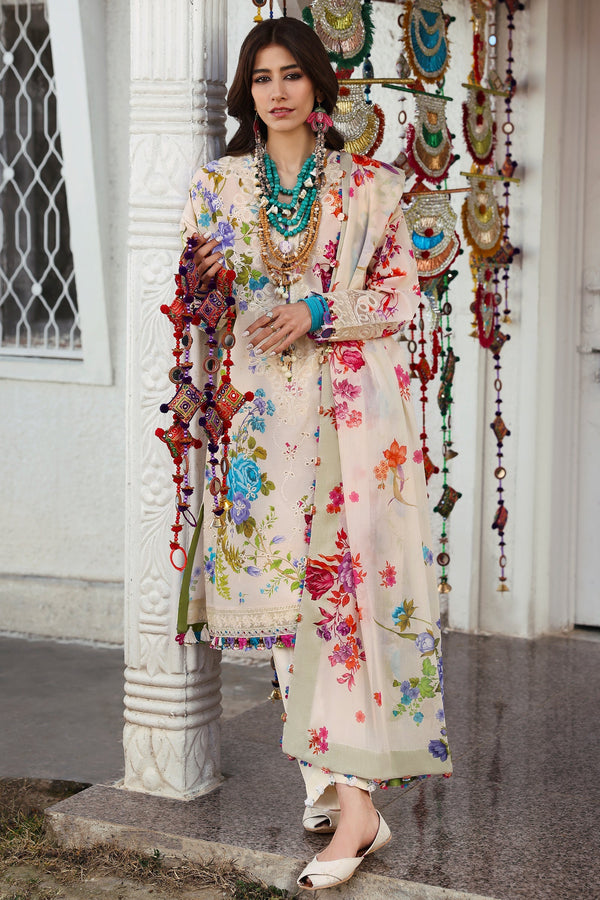 Zaha | Lawn 25 | ALYA (ZL25-07 B) - by - Libasekhas UK - Registered Vendor of : Zaha - 100% Original Designer Dresss