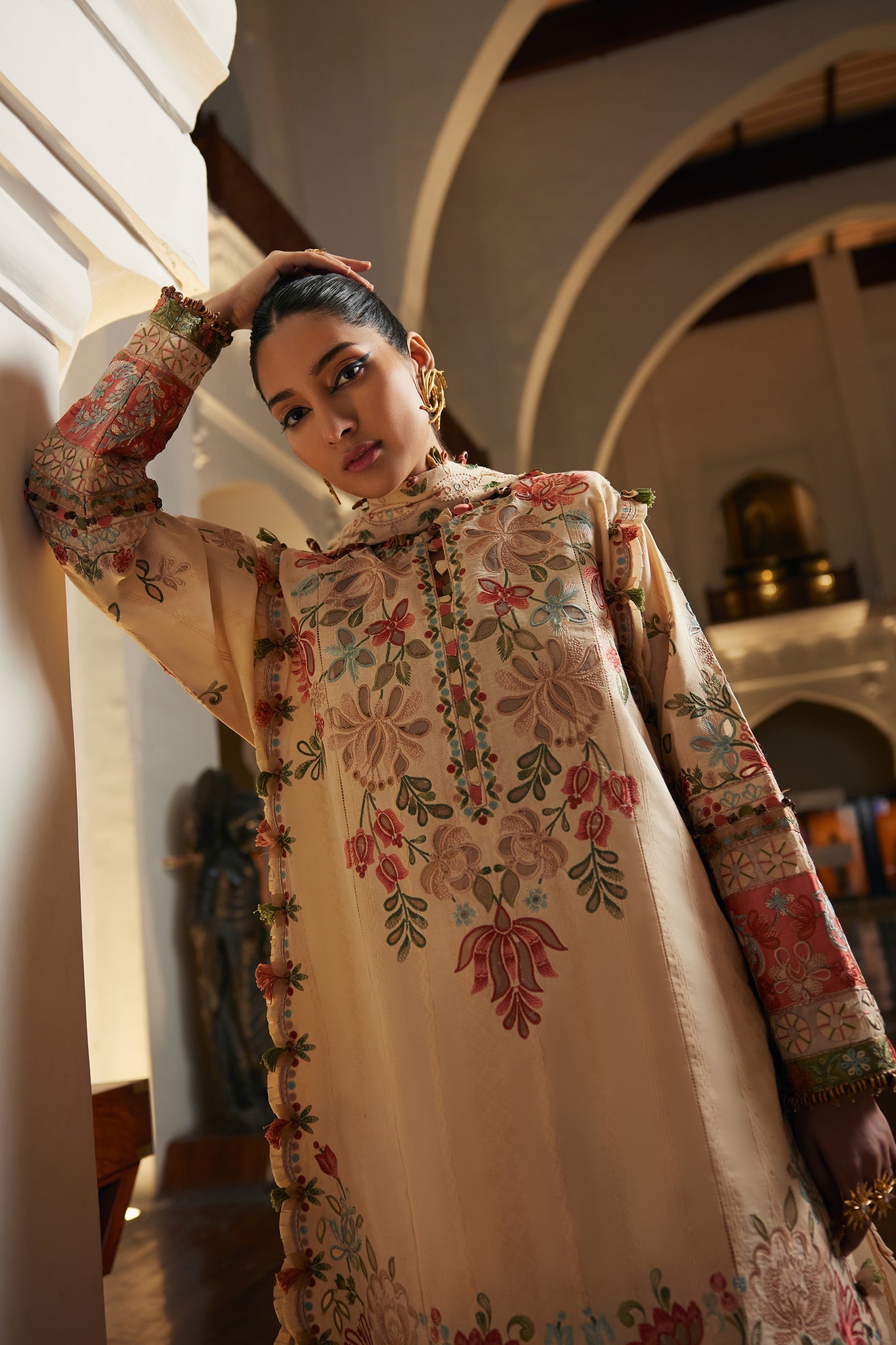 Elan | Luxury Lawn 25 | ZAHARA (EL25-07 B) - by - Libasekhas UK - Registered Vendor of : Elan - 100% Original Designer Dresss
