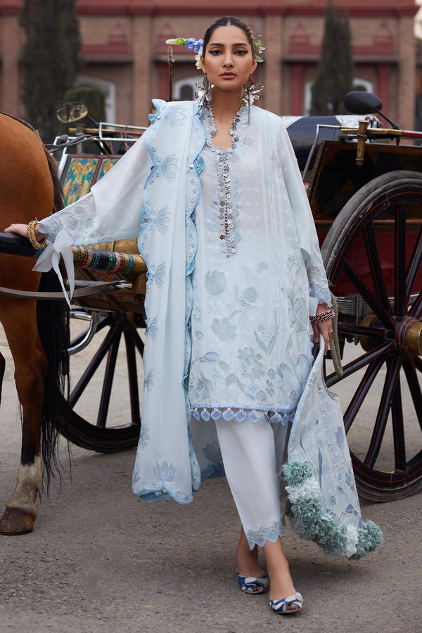 Elan | Luxury Lawn 25 | CELESTINE (EL25-05 B) - by - Libasekhas UK - Registered Vendor of : Elan - 100% Original Designer Dresss