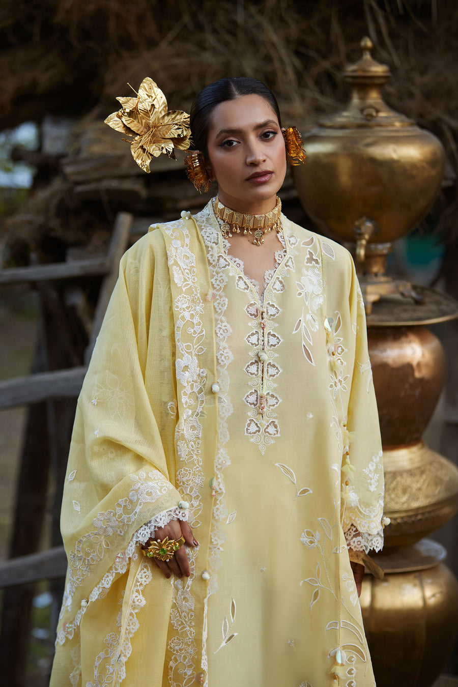 Elan | Kashmee Legacy Lawn 26 |NOORAI (EL26-06 B) - by Libasekhas UK - Registered Vendor of : Elan - 100% Original Designer Dress