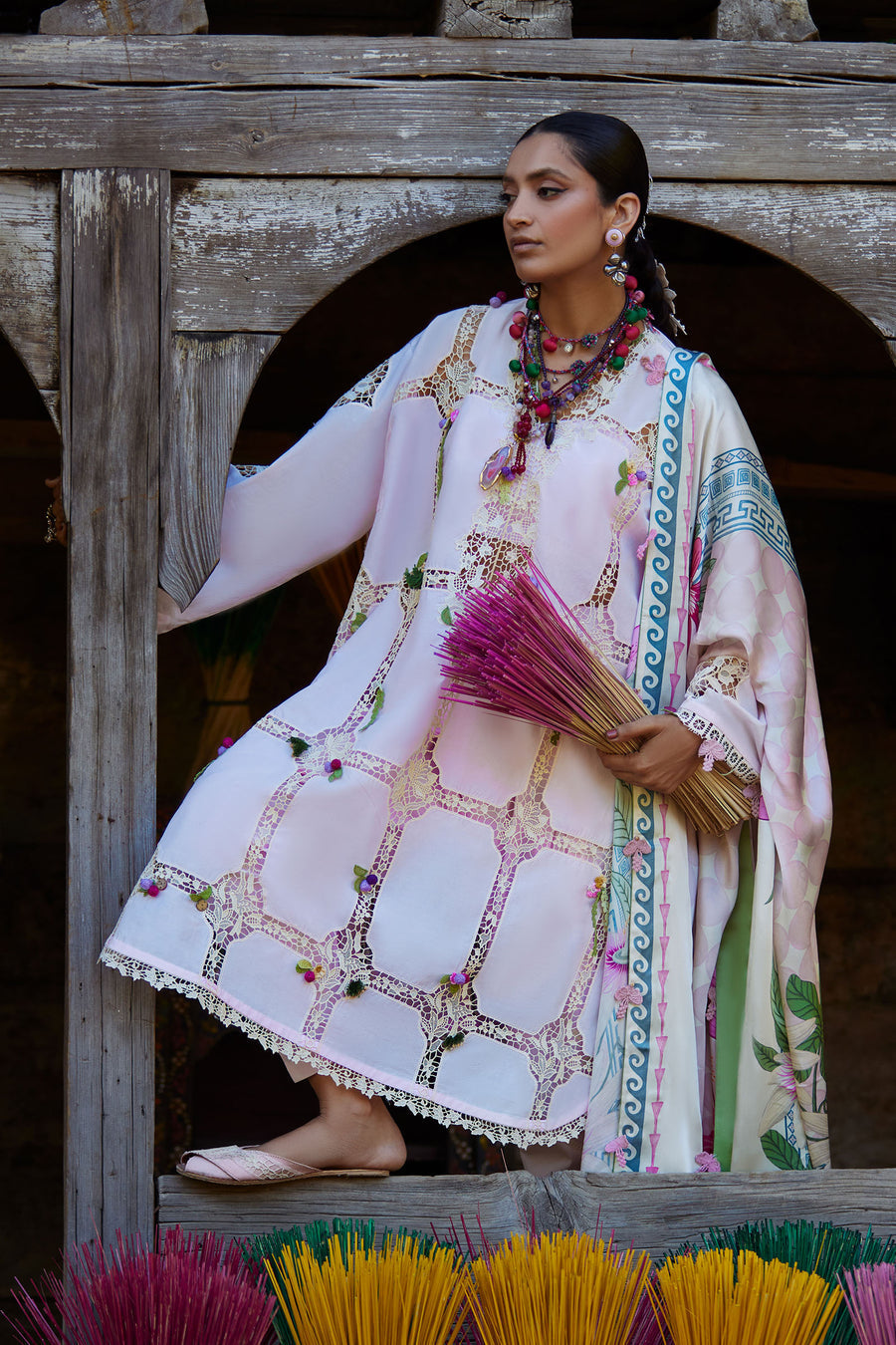 Elan | Kashmee Legacy Lawn 26 | ZÃRIN (EL26-11 A) - by Libasekhas UK - Registered Vendor of : Elan - 100% Original Designer Dress
