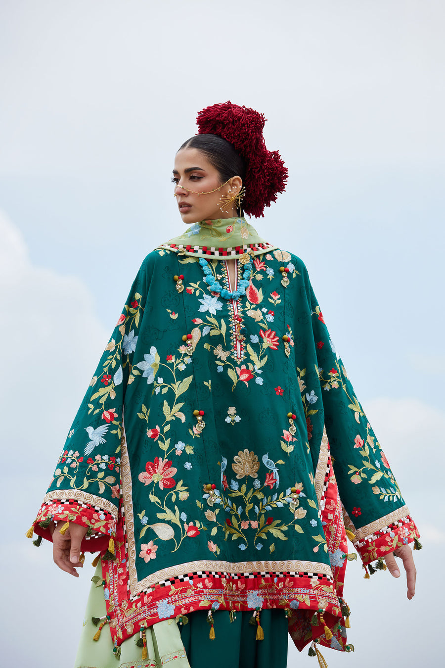 Elan | Kashmee Legacy Lawn 26 |DEODAR (EL26-12 A) - by Libasekhas UK - Registered Vendor of : Elan - 100% Original Designer Dress