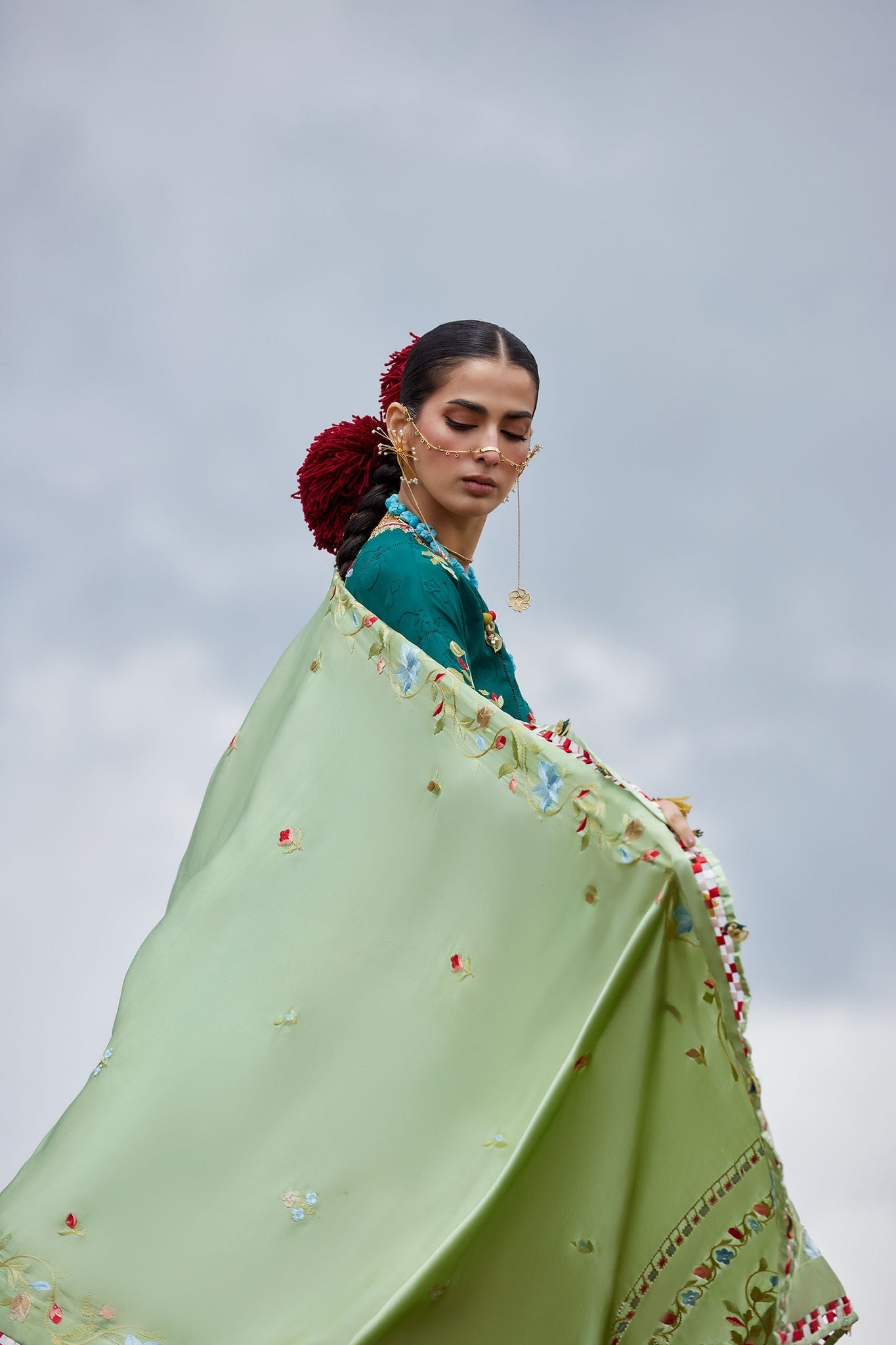 Elan | Kashmee Legacy Lawn 26 |DEODAR (EL26-12 A) - by Libasekhas UK - Registered Vendor of : Elan - 100% Original Designer Dress