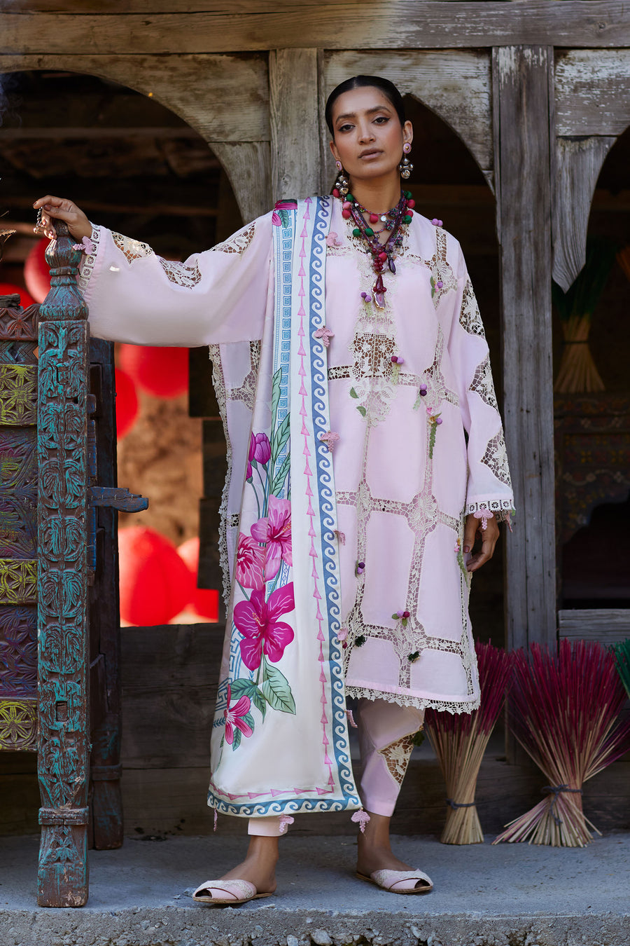 Elan | Kashmee Legacy Lawn 26 | ZÃRIN (EL26-11 A) - by Libasekhas UK - Registered Vendor of : Elan - 100% Original Designer Dress