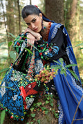 Zaha | Lawn 25 | BLACK SOLANA (ZL25-03 A) - by - Libasekhas UK - Registered Vendor of : Zaha - 100% Original Designer Dresss