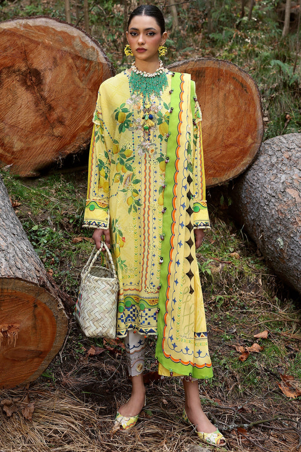 Zaha | Lawn 25 | DAHLIA (ZL25-04 A) - by - Libasekhas UK - Registered Vendor of : Zaha - 100% Original Designer Dresss