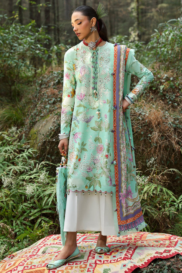 Zaha | Lawn 25 | ELARA (ZL25-02 B) - by - Libasekhas UK - Registered Vendor of : Zaha - 100% Original Designer Dresss