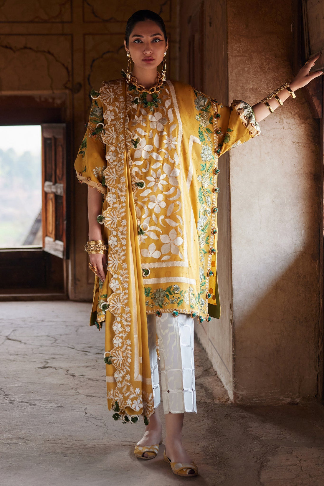 Elan | Luxury Lawn 25 | AURELIA (EL25-08 B) - by - Libasekhas UK - Registered Vendor of : Elan - 100% Original Designer Dresss