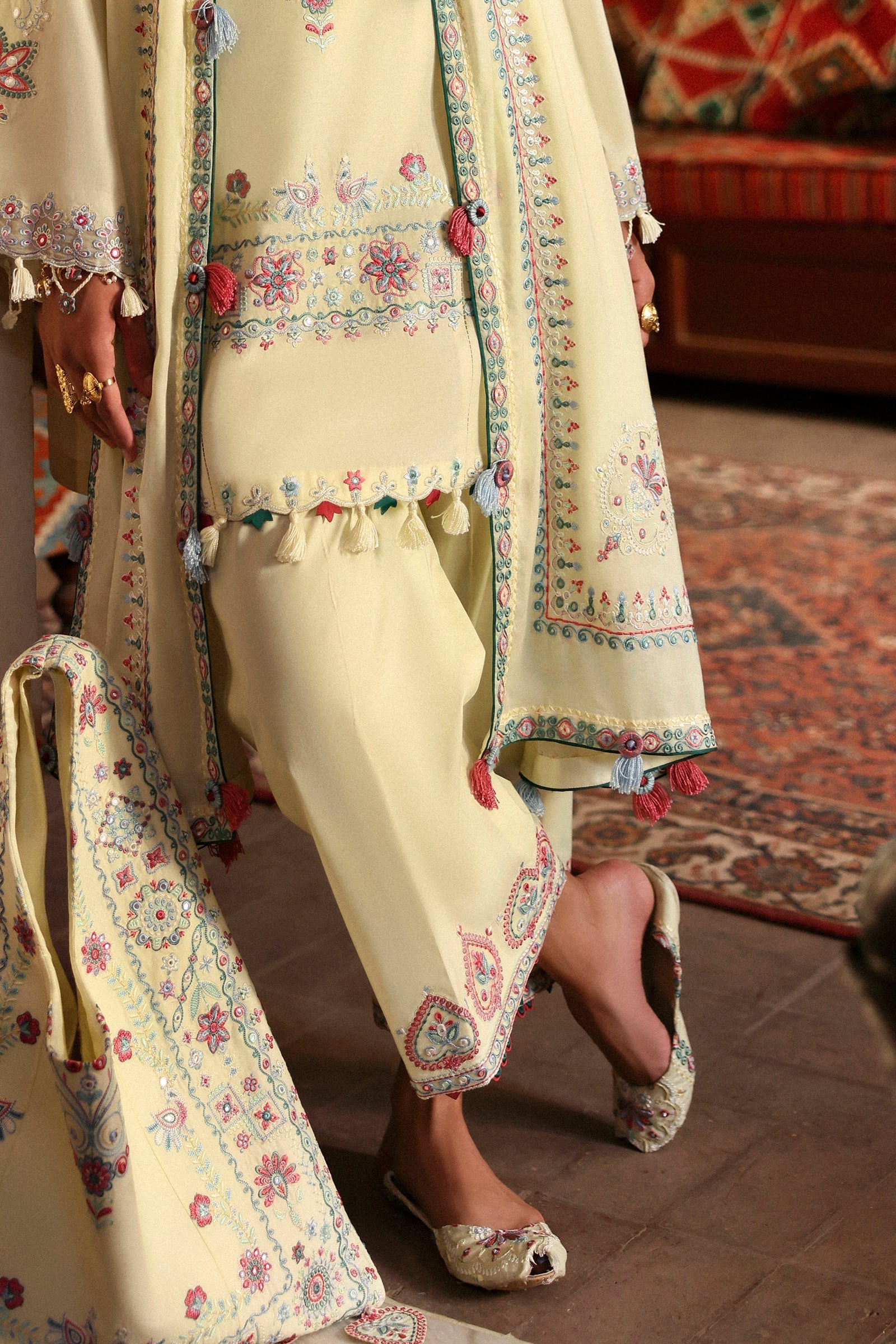 Zaha | Festive Lawn 25 | MEHERBANO (ZF-25-01) - by - Libasekhas UK - Registered Vendor of : Zaha - 100% Original Designer Dresss