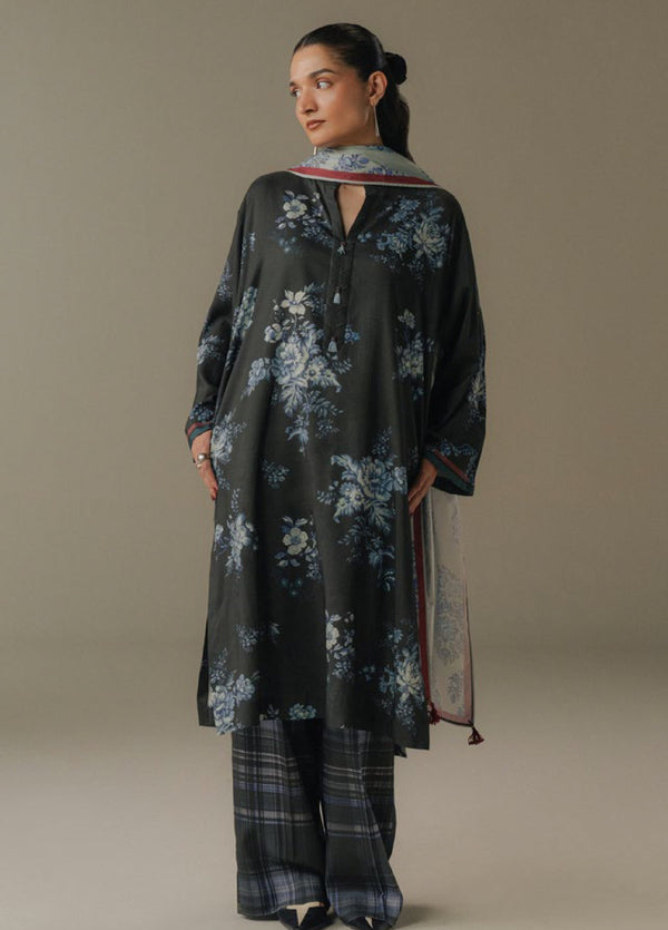 Zara Shahjahan | Coco Prints 25 | Hushed Ember-6B - by Libasekhas UK - Registered Vendor of : Zara Shahjahan - 100% Original Designer Dress