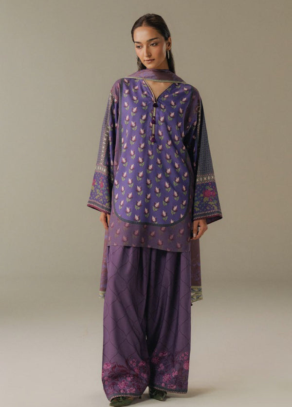Zara Shahjahan | Coco Prints 25 | Soft Current-7A - by Libasekhas UK - Registered Vendor of : Zara Shahjahan - 100% Original Designer Dress