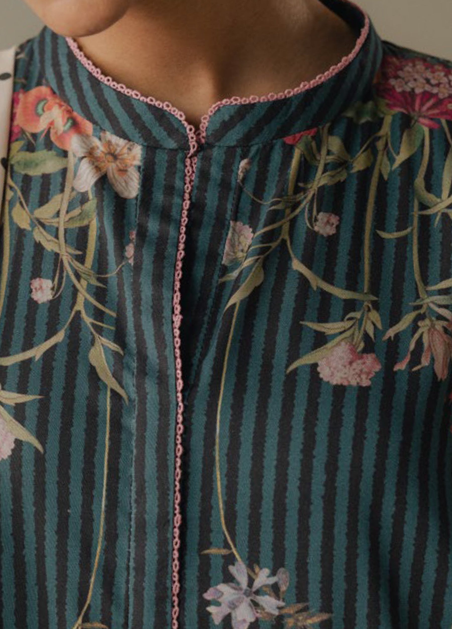 Zara Shahjahan | Coco Prints 25 | Amber Days-1B - by Libasekhas UK - Registered Vendor of : Zara shahjahan - 100% Original Designer Dress