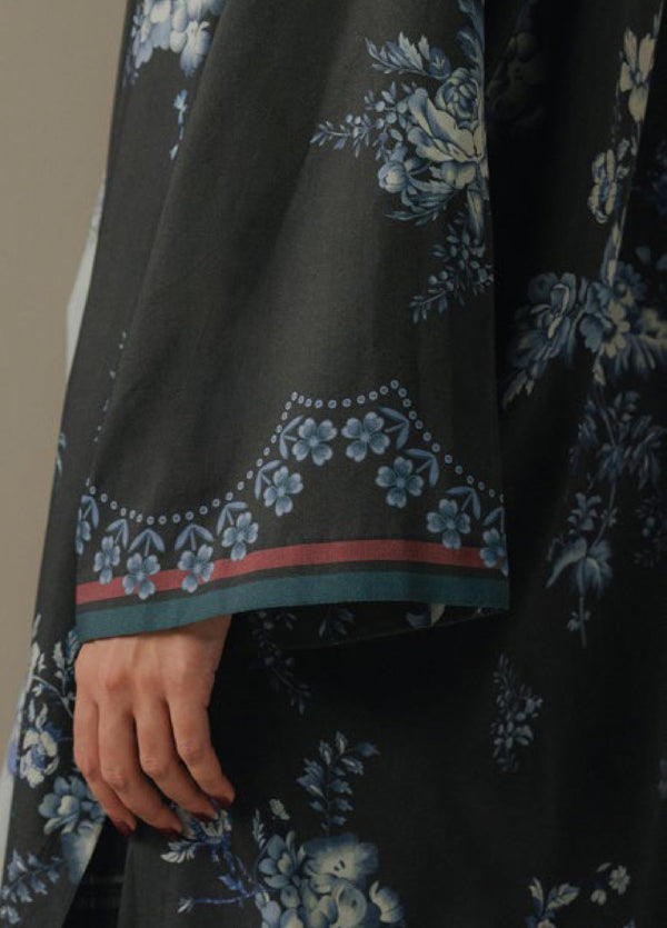 Zara Shahjahan | Coco Prints 25 | Hushed Ember-6B - by Libasekhas UK - Registered Vendor of : Zara Shahjahan - 100% Original Designer Dress