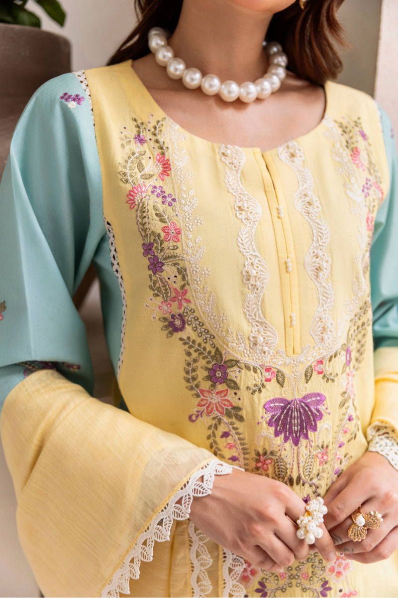 Manara | Mgrolia Garden 25 | MACARON - by - Libasekhas UK - Registered Vendor of : Manara - 100% Original Designer Dresss