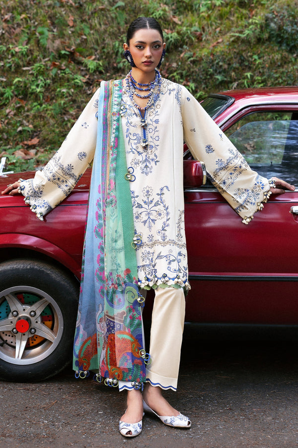 Zaha | Lawn 25 | MAYA (ZL25-15 A) - by - Libasekhas UK - Registered Vendor of : Zaha - 100% Original Designer Dresss