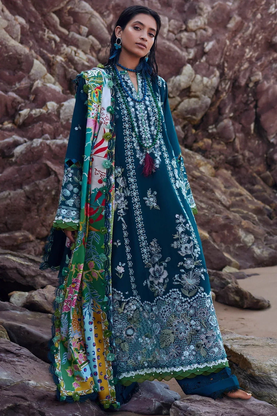 Elan | Winter 23 | FREYA (EW23-08) - by - Libasekhas UK - Registered Vendor of : Elan - 100% Original Designer Dresss