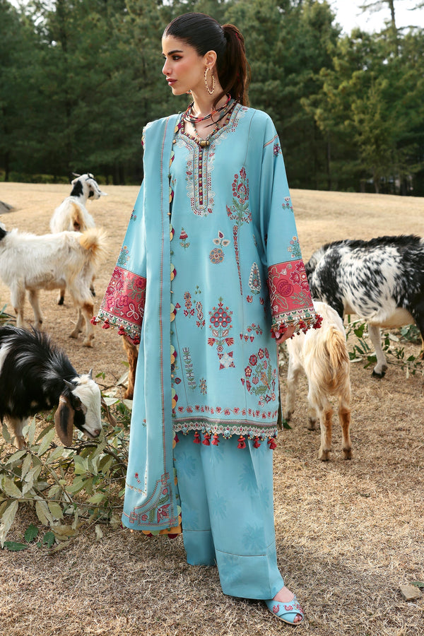 Zaha | Lawn 25 | RHEA (ZL25-14 A) - by - Libasekhas UK - Registered Vendor of : Zaha - 100% Original Designer Dresss
