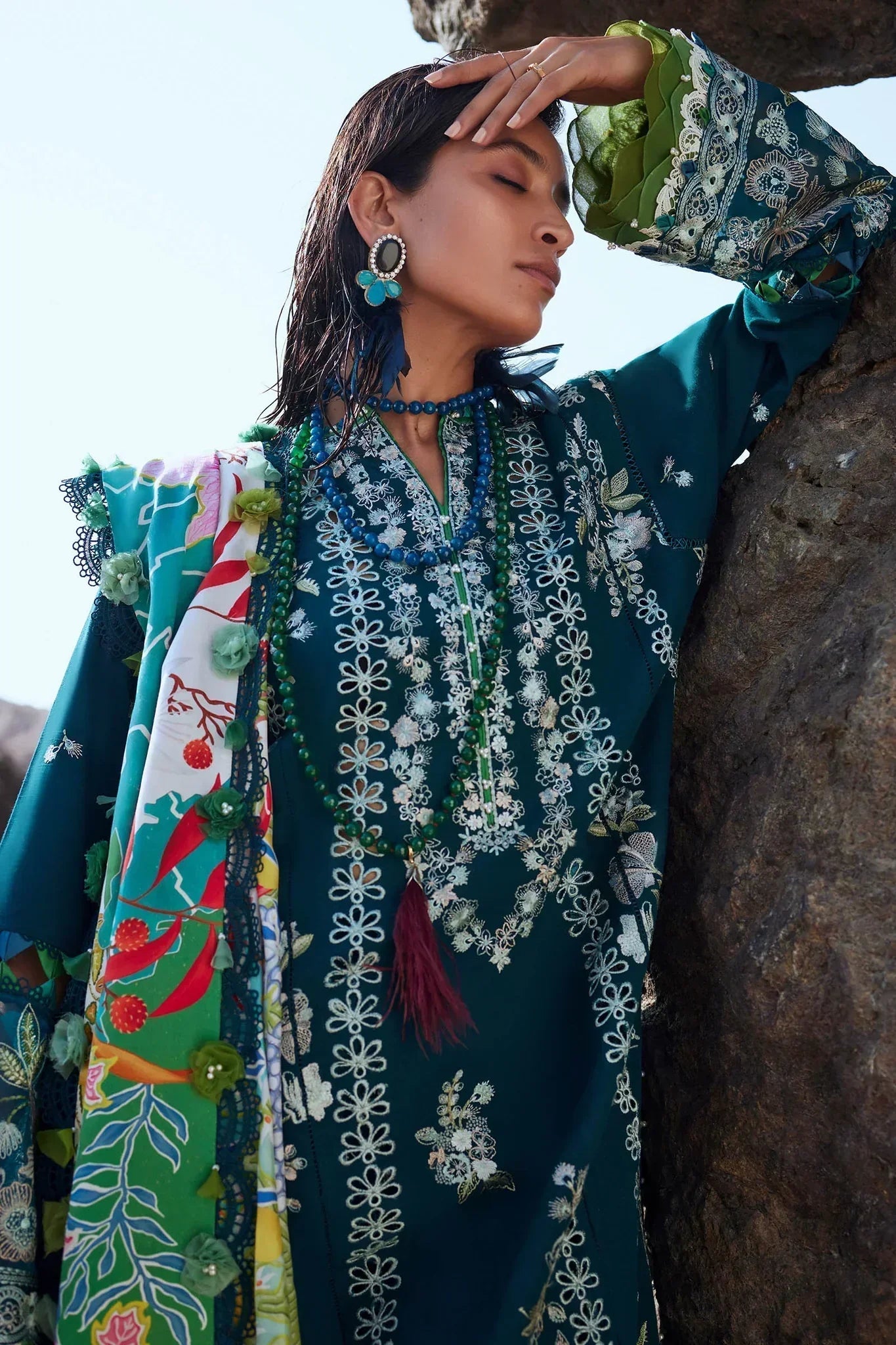 Elan | Winter 23 | FREYA (EW23-08) - by - Libasekhas UK - Registered Vendor of : Elan - 100% Original Designer Dresss