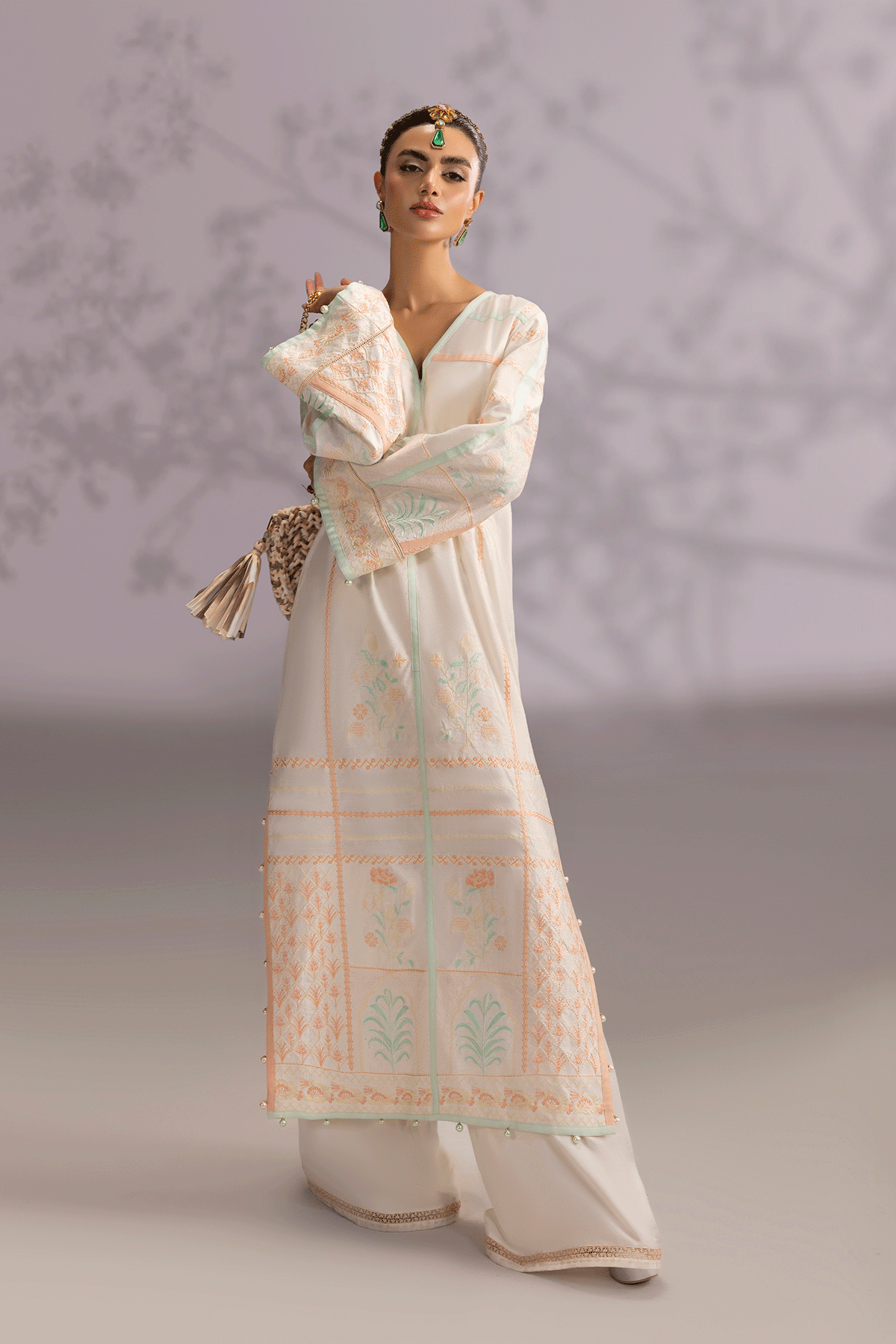 Erum Khan | Summer Whisper | Royal Grace - by Libasekhas UK - Registered Vendor of : Epoque - 100% Original Designer Dress