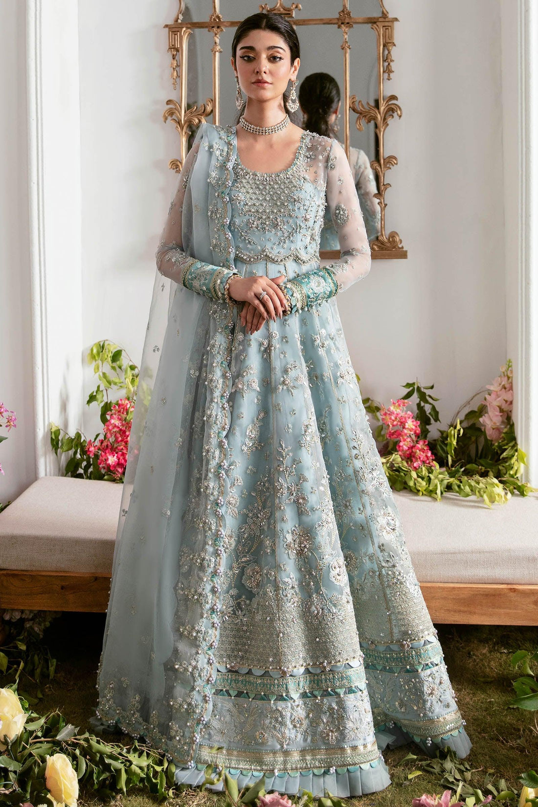 Zaha | Gossamer Formals 23 | MIRZETA (ZC23-06) - by - Libasekhas UK - Registered Vendor of : Zaha - 100% Original Designer Dresss
