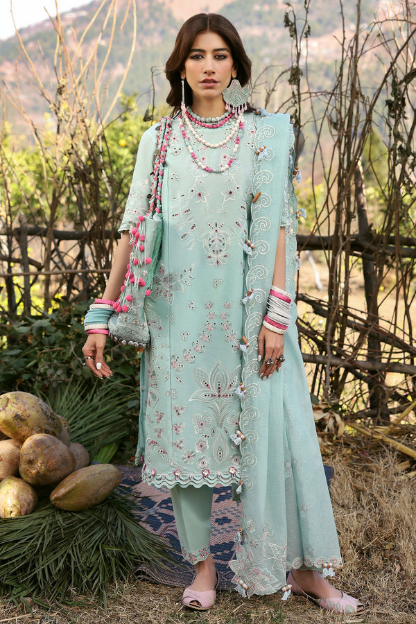 Zaha | Lawn 25 | AABROO (ZL25-05 A) - by - Libasekhas UK - Registered Vendor of : Zaha - 100% Original Designer Dresss