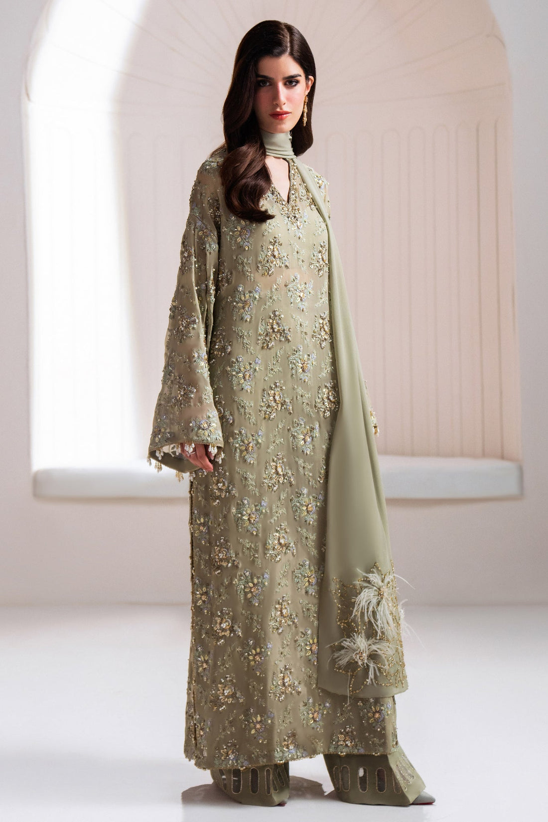 Elan | Wedding Formals | CLARTE (EP-21215) - by Libasekhas UK - Registered Vendor of : Elan - 100% Original Designer Dress
